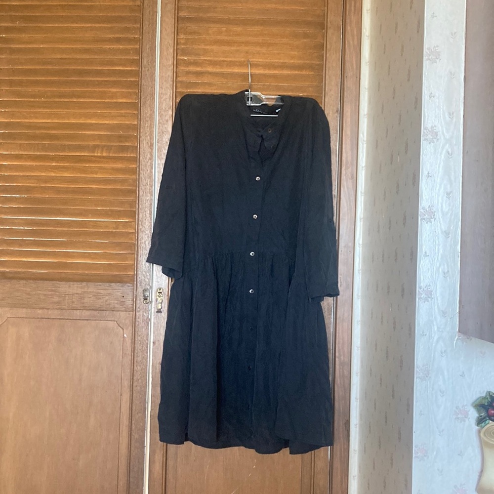 Zara Women All Black Dress